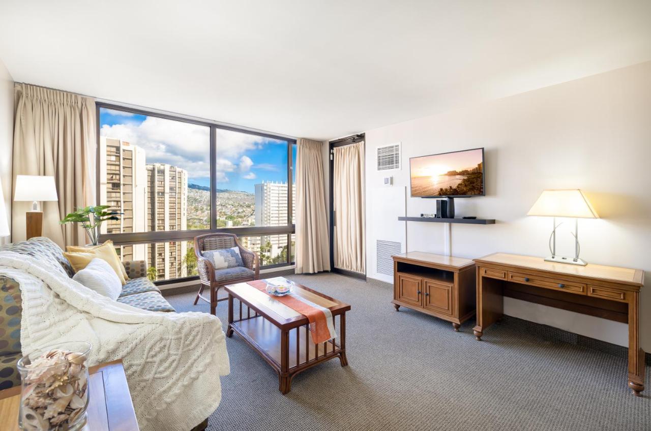 Beautiful Mountain View In Waikiki Sunset With Parking Apartment Honolulu Luaran gambar