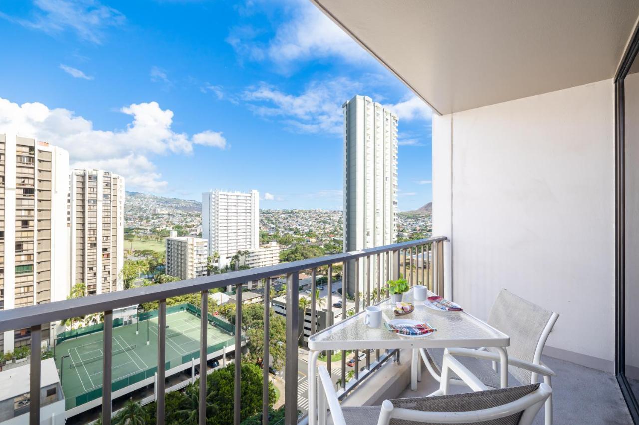 Beautiful Mountain View In Waikiki Sunset With Parking Apartment Honolulu Luaran gambar