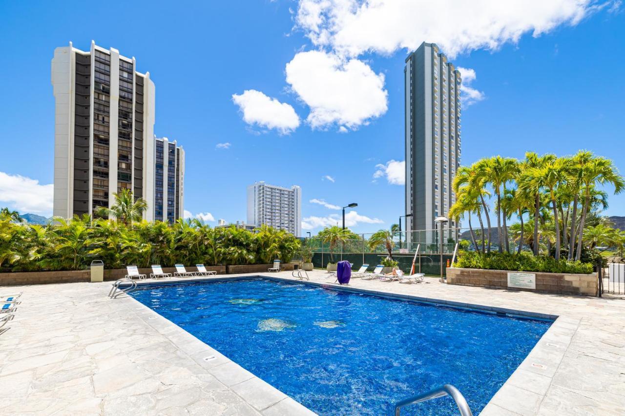 Beautiful Mountain View In Waikiki Sunset With Parking Apartment Honolulu Luaran gambar
