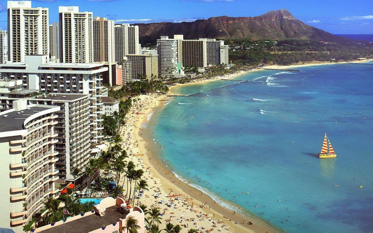 Beautiful Mountain View In Waikiki Sunset With Parking Apartment Honolulu Luaran gambar